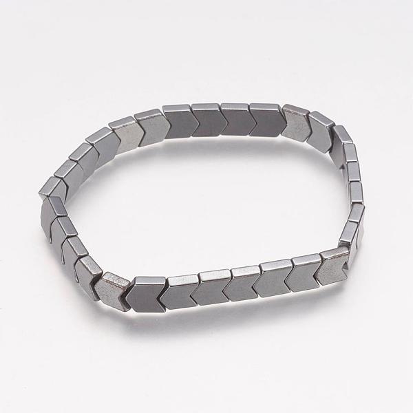 PandaHall Non-magnetic Synthetic Hematite Stretch Bracelets, 2-1/2 inch(64mm) Non-magnetic Hematite
PandaHall Non-magnetic Synthetic Hematite Stretch Bracelets, 2-1/2 inch(64mm) Non-magnetic Hematite