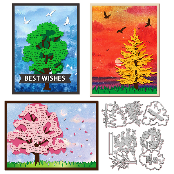 PandaHall Carbon Steel Cutting Dies Stencils, Decorative Embossing Paper Card Making Template for DIY Scrapbooking, Art Craft, Tree...
PandaHall Carbon Steel Cutting Dies Stencils, Decorative Embossing Paper Card Making Template for DIY Scrapbooking, Art Craft, Tree...