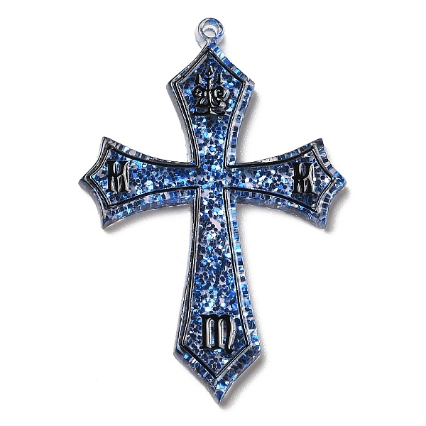 PandaHall Acrylic Pendants, Cross, Royal Blue, 42x28x2mm, Hole: 1.2mm Acrylic Cross
PandaHall Acrylic Pendants, Cross, Royal Blue, 42x28x2mm, Hole: 1.2mm Acrylic Cross