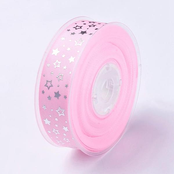 PandaHall Polyester Grosgrain Ribbon, Star Pattern, Pearl Pink, 1 inch(25mm), about 100yards/roll(91.44m/roll) Polyester Star Pink
PandaHall Polyester Grosgrain Ribbon, Star Pattern, Pearl Pink, 1 inch(25mm), about 100yards/roll(91.44m/roll) Polyester Star Pink