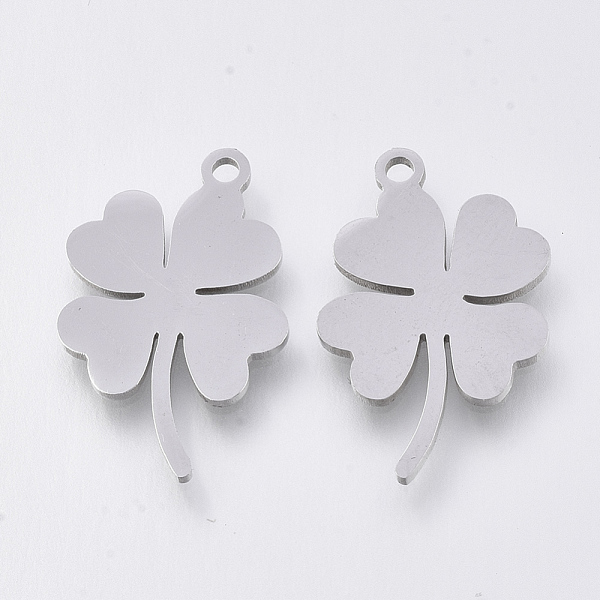 PandaHall 201 Stainless Steel Pendants, Laser Cut Pendants, Clover, Stainless Steel Color, 19.5x12.5x1mm, Hole: 1.2mm 201 Stainless Steel...
PandaHall 201 Stainless Steel Pendants, Laser Cut Pendants, Clover, Stainless Steel Color, 19.5x12.5x1mm, Hole: 1.2mm 201 Stainless Steel...