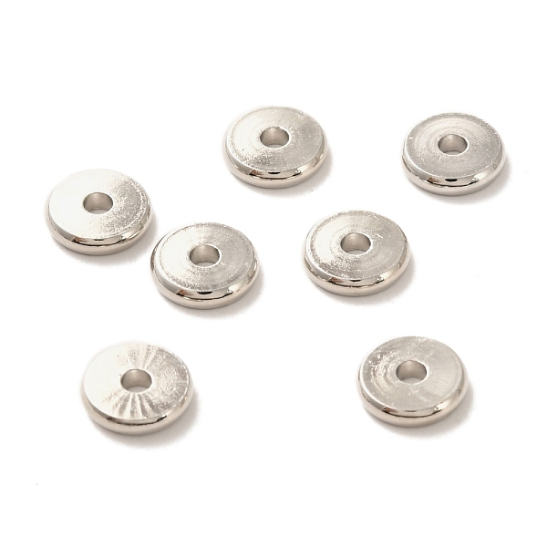 PandaHall Brass Spacer Beads, Long-Lasting Plated, Flat Round/Disc, Heishi Beads, Real Platinum Plated, 8x1.5mm, Hole: 2mm Brass Disc
PandaHall Brass Spacer Beads, Long-Lasting Plated, Flat Round/Disc, Heishi Beads, Real Platinum Plated, 8x1.5mm, Hole: 2mm Brass Disc