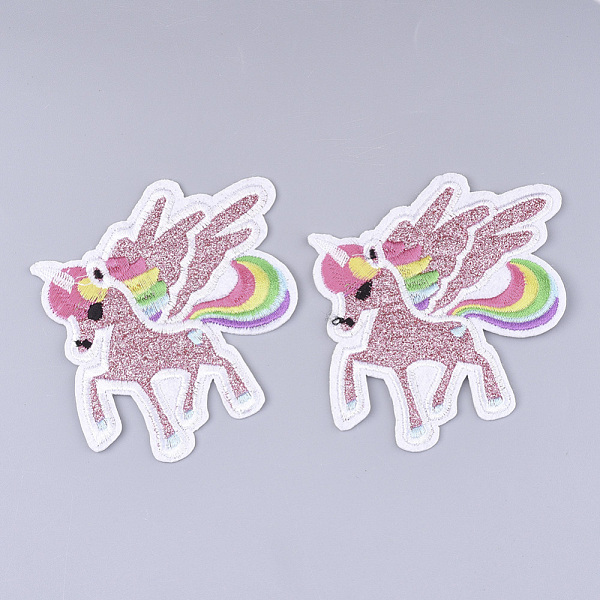 PandaHall Computerized Embroidery Cloth Iron on/Sew on Patches, with Paillette/Sequins, Glitter Powder, Appliques, Costume Accessories..., Pink
PandaHall Computerized Embroidery Cloth Iron on/Sew on Patches, with Paillette/Sequins, Glitter Powder, Appliques, Costume Accessories..., Pink