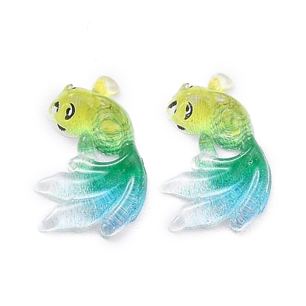 PandaHall Transparent Resin Cabochons, for DIY Decoration, Goldfish, Green, 11x7.5x3mm Resin Fish Green
PandaHall Transparent Resin Cabochons, for DIY Decoration, Goldfish, Green, 11x7.5x3mm Resin Fish Green