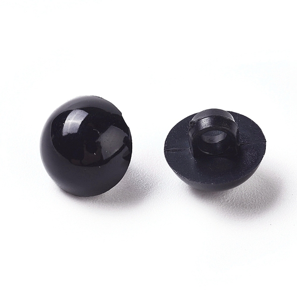 PandaHall Plastic Craft Eyes, For DIY Teddy Bear Doll Accessories, Black, 10.1x8.7mm, Hole: 2.8mm Plastic Flat Round Black
PandaHall Plastic Craft Eyes, For DIY Teddy Bear Doll Accessories, Black, 10.1x8.7mm, Hole: 2.8mm Plastic Flat Round Black