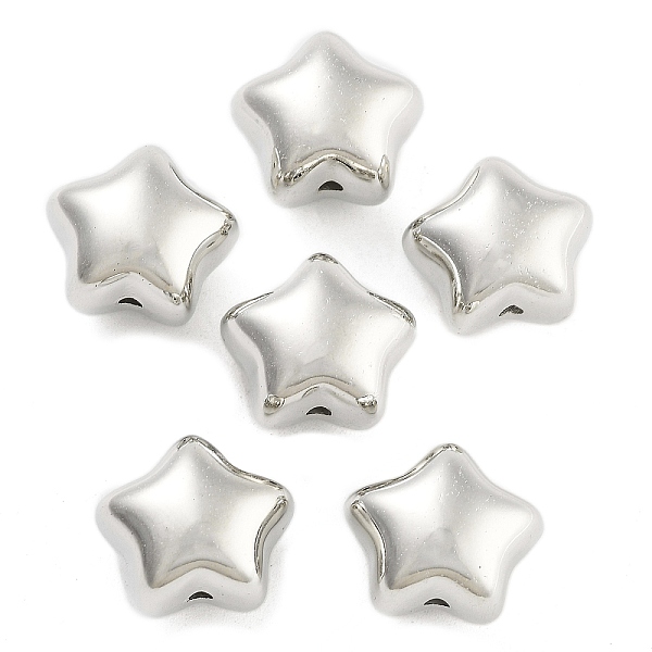 PandaHall CCB Plastic Beads, Star, Platinum, 11x13x10.5mm, Hole: 1.4mm, about 649pcs/500g Plastic Star
PandaHall CCB Plastic Beads, Star, Platinum, 11x13x10.5mm, Hole: 1.4mm, about 649pcs/500g Plastic Star