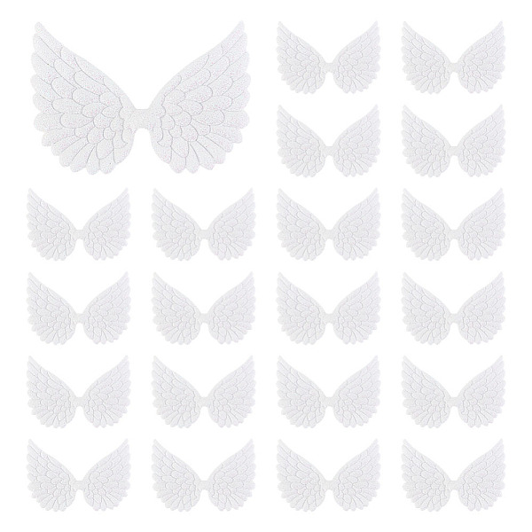 PandaHall AHANDMAKER 50 Pcs Glitter Angel Wing Applique Patches, White Sew On Patches Wing Shape Embossed Applique Mini Angel Wing...
PandaHall AHANDMAKER 50 Pcs Glitter Angel Wing Applique Patches, White Sew On Patches Wing Shape Embossed Applique Mini Angel Wing...