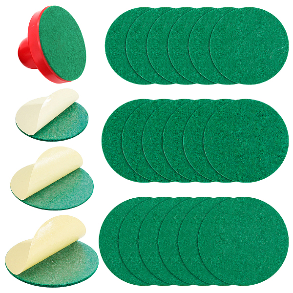 PandaHall CHGCRAFT 18Pcs 3 Style Air Hockey Mallet Felt Pads Replacement, Air Hockey Pushers Pad, Self Adhesive FeLt Sticker, Flat Round...
PandaHall CHGCRAFT 18Pcs 3 Style Air Hockey Mallet Felt Pads Replacement, Air Hockey Pushers Pad, Self Adhesive FeLt Sticker, Flat Round...