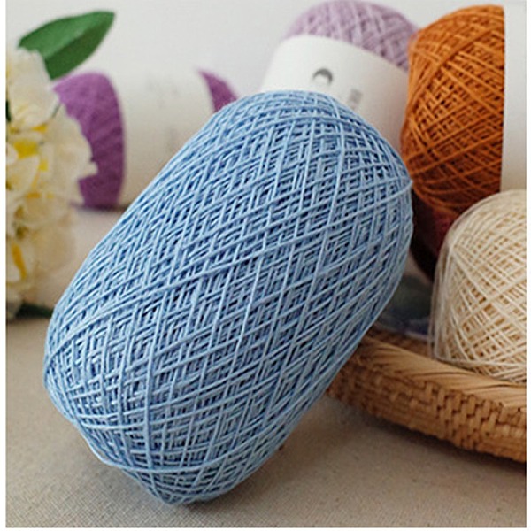 PandaHall 175M Size 5 Linen & Polyester Crochet Threads, Embroidery Thread, Yarn for Lace Hand Knitting, Sky Blue, 1mm Polyester
PandaHall 175M Size 5 Linen & Polyester Crochet Threads, Embroidery Thread, Yarn for Lace Hand Knitting, Sky Blue, 1mm Polyester