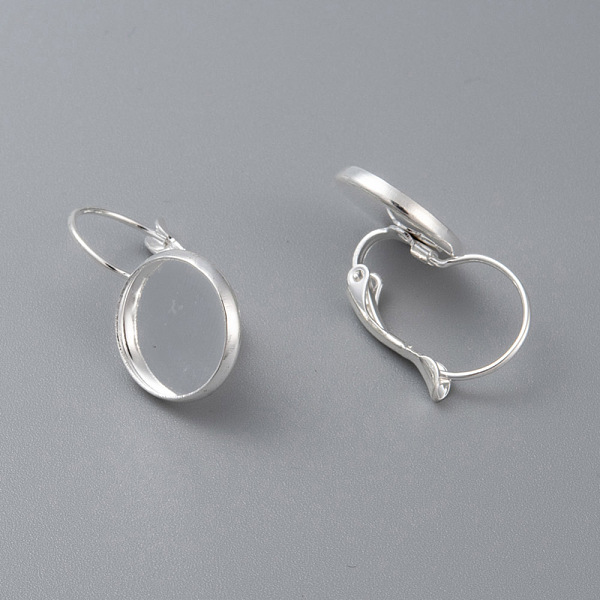 PandaHall 304 Stainless Steel Leverback Earring Settings, Flat Round, Silver, Tray: 8mm, 18x10x11mm, Pin: 0.7mm 304 Stainless Steel
PandaHall 304 Stainless Steel Leverback Earring Settings, Flat Round, Silver, Tray: 8mm, 18x10x11mm, Pin: 0.7mm 304 Stainless Steel