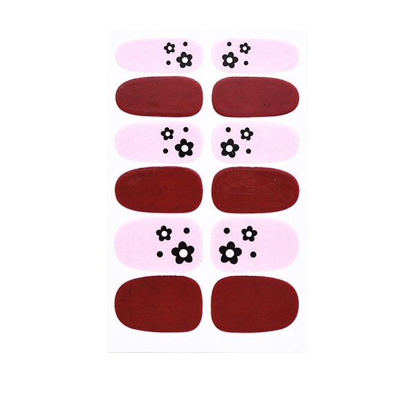 PandaHall Flower Series Full Cover Nail Decal Stickers, Self Adhesive, Nail Decoration for Women Girls Kids, Dark Red, 25.5x10~16.5mm...
PandaHall Flower Series Full Cover Nail Decal Stickers, Self Adhesive, Nail Decoration for Women Girls Kids, Dark Red, 25.5x10~16.5mm...