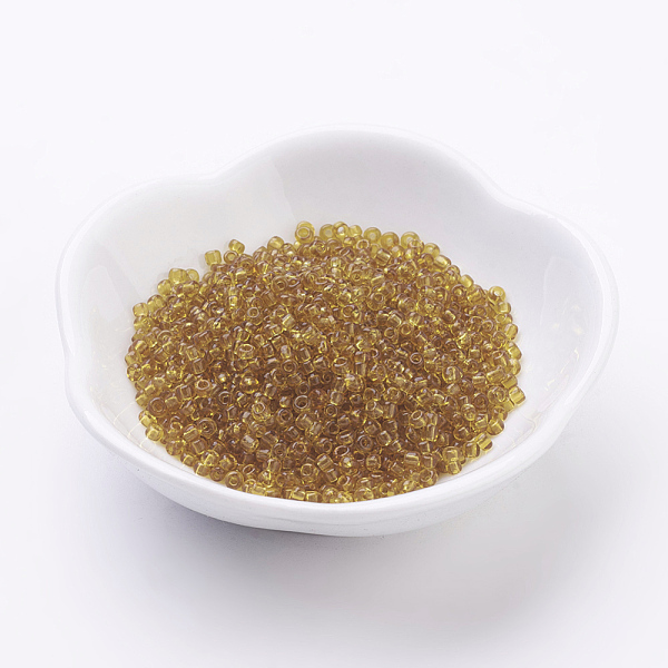 PandaHall Glass Seed Beads, Transparent, Round, Round Hole, Goldenrod, 12/0, 2mm, Hole: 1mm, about 3333pcs/50g, 50g/bag, 18bags/2pounds..., Gold
PandaHall Glass Seed Beads, Transparent, Round, Round Hole, Goldenrod, 12/0, 2mm, Hole: 1mm, about 3333pcs/50g, 50g/bag, 18bags/2pounds..., Gold