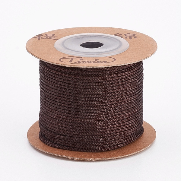 PandaHall Nylon Cords, String Threads Cords, Round, Coconut Brown, 1.5mm, about 27.34 yards(25m)/roll Nylon
PandaHall Nylon Cords, String Threads Cords, Round, Coconut Brown, 1.5mm, about 27.34 yards(25m)/roll Nylon