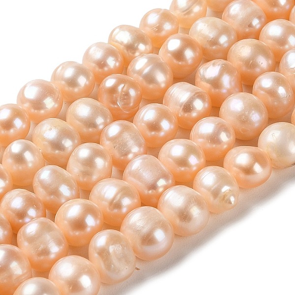PandaHall Natural Cultured Freshwater Pearl Beads Strands, Potato, Grade 2A+, PeachPuff, 8~9x6.5~8mm, Hole: 0.6mm, about 47pcs/strand..., Brown
PandaHall Natural Cultured Freshwater Pearl Beads Strands, Potato, Grade 2A+, PeachPuff, 8~9x6.5~8mm, Hole: 0.6mm, about 47pcs/strand..., Brown