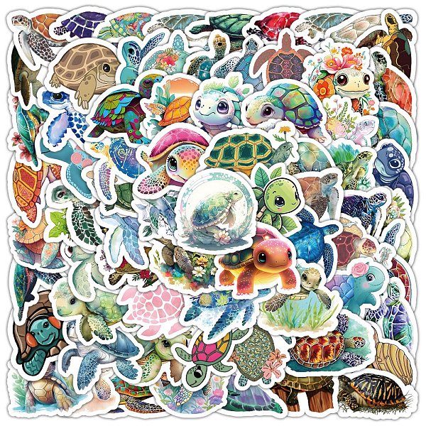 PandaHall 100Pcs Turtle PVC Waterproof Sticker Labels, Self-adhesion, for Suitcase, Skateboard, Refrigerator, Helmet, Mobile Phone Shell..., Multicolor
PandaHall 100Pcs Turtle PVC Waterproof Sticker Labels, Self-adhesion, for Suitcase, Skateboard, Refrigerator, Helmet, Mobile Phone Shell..., Multicolor