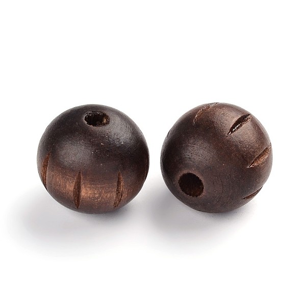 PandaHall Natural Wood Beads, Macrame Beads Large Hole, Lead Free, Dyed, Round With Carved Pattern, Coffee, 25mm, Hole: 6~7mm Wood Round..., Brown
PandaHall Natural Wood Beads, Macrame Beads Large Hole, Lead Free, Dyed, Round With Carved Pattern, Coffee, 25mm, Hole: 6~7mm Wood Round..., Brown