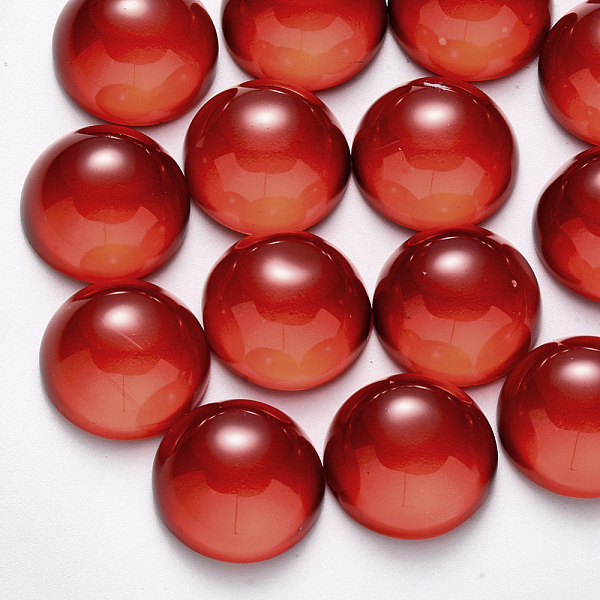 PandaHall Transparent Spray Painted Glass Cabochons, Half Round/Dome, Red, 16x8mm Glass Half Round Red
PandaHall Transparent Spray Painted Glass Cabochons, Half Round/Dome, Red, 16x8mm Glass Half Round Red