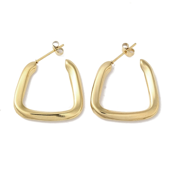 PandaHall Triangle 304 Stainless Steel Stud Earrings for Women, Real 18K Gold Plated, 28.5x3mm 304 Stainless Steel Triangle
PandaHall Triangle 304 Stainless Steel Stud Earrings for Women, Real 18K Gold Plated, 28.5x3mm 304 Stainless Steel Triangle