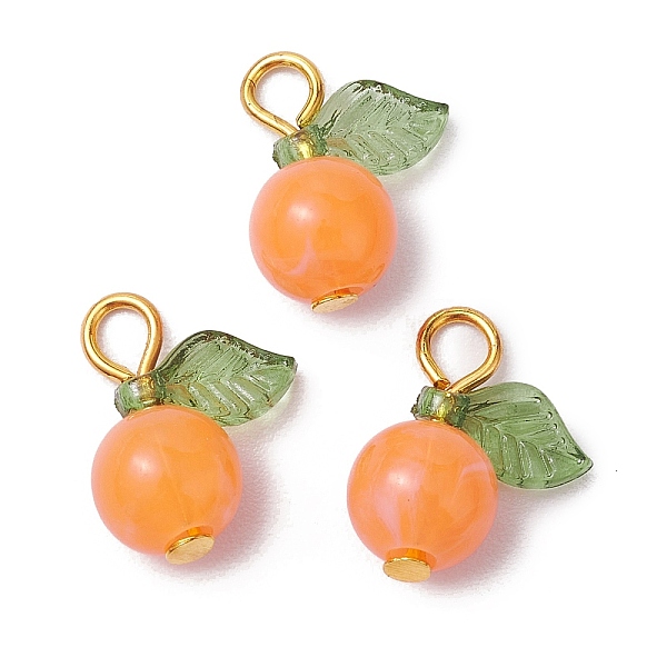 PandaHall Acrylic Pendants, with Iron Flat Head Pins, Fruit Charms, Orange, 15x11.5x7.5mm, Hole: 2mm Iron+Acrylic Fruit Orange
PandaHall Acrylic Pendants, with Iron Flat Head Pins, Fruit Charms, Orange, 15x11.5x7.5mm, Hole: 2mm Iron+Acrylic Fruit Orange