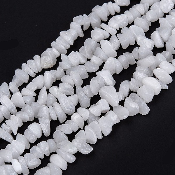 PandaHall Natural White Jade Beads Strands, Chip, 3~16x3~8mm, Hole: 0.7mm, 32.28''(82cm) White Jade Chip
PandaHall Natural White Jade Beads Strands, Chip, 3~16x3~8mm, Hole: 0.7mm, 32.28''(82cm) White Jade Chip