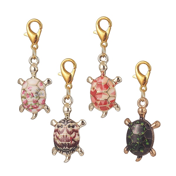 PandaHall Tortoise Alloy Enamel Pendant Decorations, Zinc Alloy Lobster Claw Clasps Charm, Clip-on Charms, for Keychain, Purse, Backpack..., Multicolor
PandaHall Tortoise Alloy Enamel Pendant Decorations, Zinc Alloy Lobster Claw Clasps Charm, Clip-on Charms, for Keychain, Purse, Backpack..., Multicolor