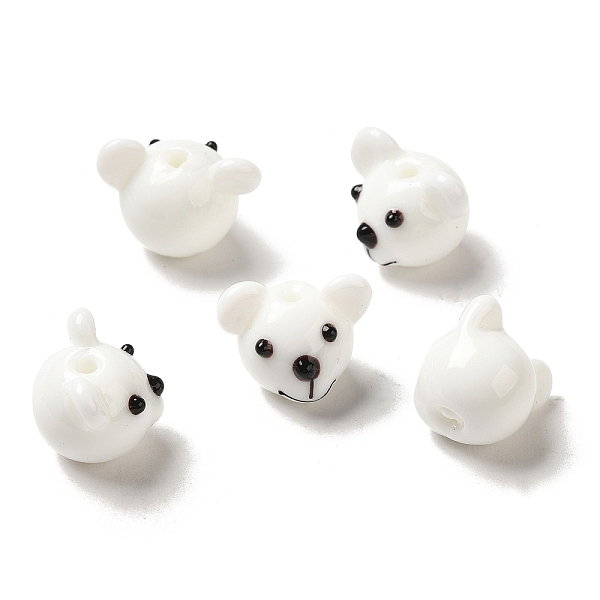 PandaHall Lampwork Beads Strands, Bear, White, 15.5x20.5x16mm, Hole: 2mm, about 35pcs/strand, 21.26''(54cm) Lampwork Bear White
PandaHall Lampwork Beads Strands, Bear, White, 15.5x20.5x16mm, Hole: 2mm, about 35pcs/strand, 21.26''(54cm) Lampwork Bear White