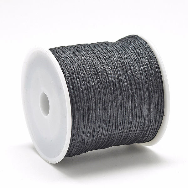 PandaHall Nylon Thread, Chinese Knotting Cord, Black, 1mm, about 284.33 yards(260m)/roll Nylon Black
PandaHall Nylon Thread, Chinese Knotting Cord, Black, 1mm, about 284.33 yards(260m)/roll Nylon Black