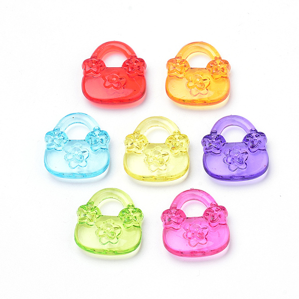 PandaHall Transparent Acrylic Pendants, Bag, Mixed Color, 19.5x17x4.5mm, Hole: 7x6mm Acrylic Bag Multicolor
PandaHall Transparent Acrylic Pendants, Bag, Mixed Color, 19.5x17x4.5mm, Hole: 7x6mm Acrylic Bag Multicolor