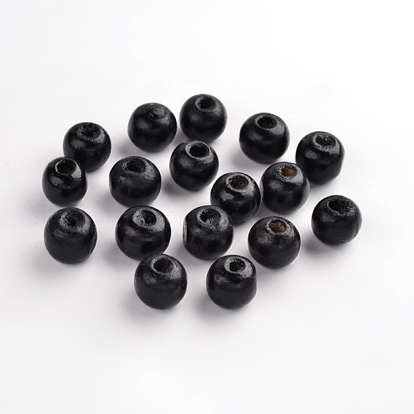 PandaHall Natural Wood Beads, Round, Dyed, Black, 9x10mm, Hole: 3.5mm Wood Round Black
PandaHall Natural Wood Beads, Round, Dyed, Black, 9x10mm, Hole: 3.5mm Wood Round Black