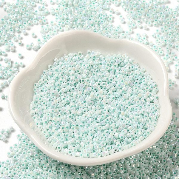 PandaHall Cylinder Seed Beads, Opaque Colours Luster, Uniform Size, Pale Turquoise, 2x1.3~1.5mm, Hole: 0.8~1mm, about 40000pcs/bag, 450g/bag...
PandaHall Cylinder Seed Beads, Opaque Colours Luster, Uniform Size, Pale Turquoise, 2x1.3~1.5mm, Hole: 0.8~1mm, about 40000pcs/bag, 450g/bag...