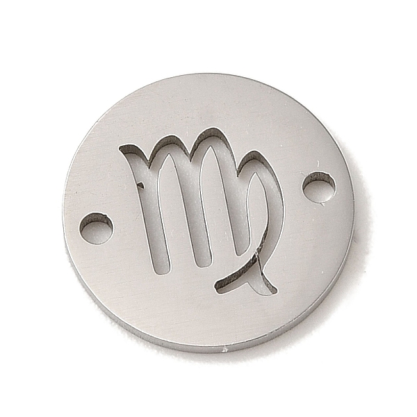 PandaHall Constellation 201 Stainless Steel Hollow Links, Stainless Steel Color, Virgo, 12x1mm, Hole: 1.2mm 201 Stainless Steel Virgo
PandaHall Constellation 201 Stainless Steel Hollow Links, Stainless Steel Color, Virgo, 12x1mm, Hole: 1.2mm 201 Stainless Steel Virgo