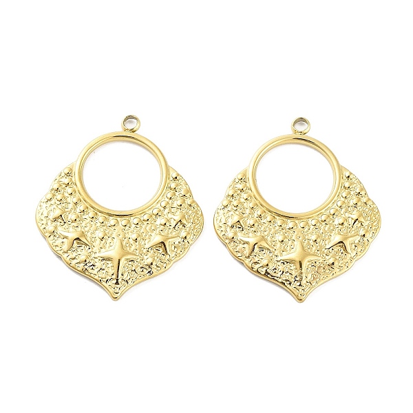 PandaHall Ion Plating(IP) 316L Surgical Stainless Steel Pendants, Teardrop with Star Charm, Real 18K Gold Plated, 29.5x24.5x2mm, Hole: 2mm...
PandaHall Ion Plating(IP) 316L Surgical Stainless Steel Pendants, Teardrop with Star Charm, Real 18K Gold Plated, 29.5x24.5x2mm, Hole: 2mm...