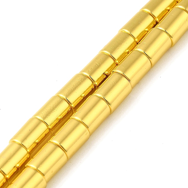 PandaHall Electroplated Synthetic Non-magnetic Hematite Beads Strands, Column, Golden Plated, 8x6mm, Hole: 1.2mm, about 52pcs/strand...
PandaHall Electroplated Synthetic Non-magnetic Hematite Beads Strands, Column, Golden Plated, 8x6mm, Hole: 1.2mm, about 52pcs/strand...