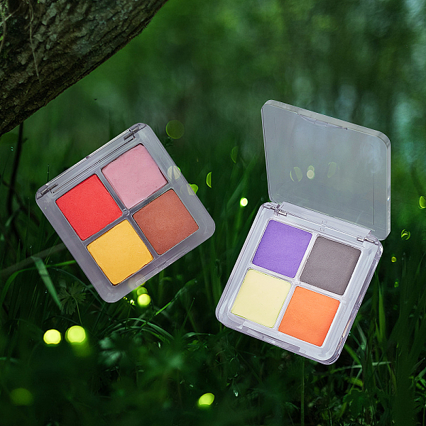 PandaHall Olycraft DIY Empty Eyeshadow Pallet, with Empty Round Aluminum Palette Pans, Clear, 60x60.5x10.5mm Acrylic Square Clear
PandaHall Olycraft DIY Empty Eyeshadow Pallet, with Empty Round Aluminum Palette Pans, Clear, 60x60.5x10.5mm Acrylic Square Clear