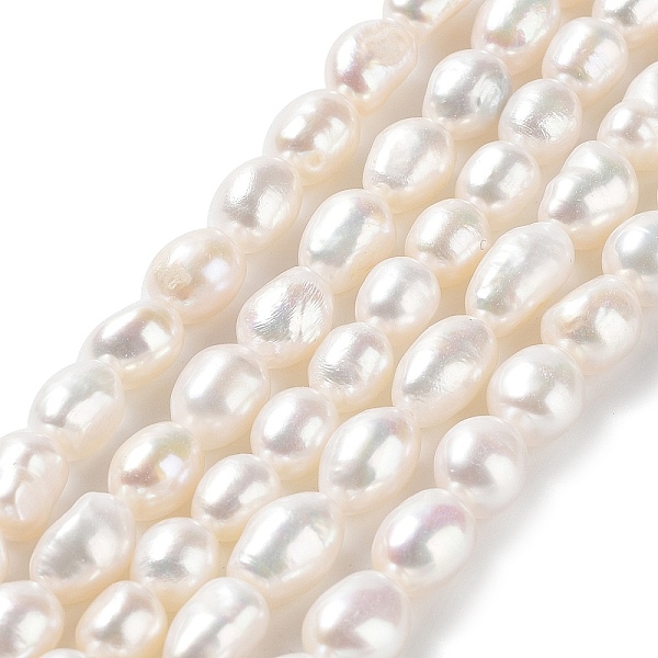 PandaHall Natural Cultured Freshwater Pearl Beads Strands, Two Side Polished, Grade 4A+, Seashell Color, 7~8x8~9.5mm, Hole: 0.7mm, about...
PandaHall Natural Cultured Freshwater Pearl Beads Strands, Two Side Polished, Grade 4A+, Seashell Color, 7~8x8~9.5mm, Hole: 0.7mm, about...