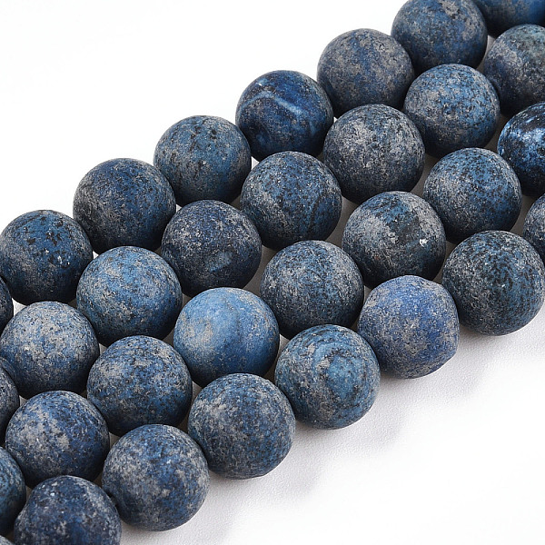 PandaHall Natural American Turquoise Beads Strands, Frosted, Dyed & Heated, Round, Steel Blue, 8mm, Hole: 1mm, about 45~46pcs/strand, 15.16'...
PandaHall Natural American Turquoise Beads Strands, Frosted, Dyed & Heated, Round, Steel Blue, 8mm, Hole: 1mm, about 45~46pcs/strand, 15.16'...