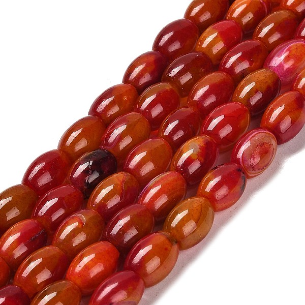 PandaHall Natural Agate Beads Strands, Bongo Shape, Dyed & Heated, Drum, Red, 13~14x10mm, Hole: 1.2mm, about 28pcs/strand, 15.16''(38.5cm)...
PandaHall Natural Agate Beads Strands, Bongo Shape, Dyed & Heated, Drum, Red, 13~14x10mm, Hole: 1.2mm, about 28pcs/strand, 15.16''(38.5cm)...