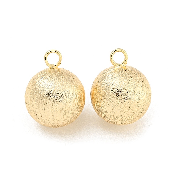 PandaHall Brass Textured Pendants, Round, Real 18K Gold Plated, 18x14mm, Hole: 2.8mm Brass Round
PandaHall Brass Textured Pendants, Round, Real 18K Gold Plated, 18x14mm, Hole: 2.8mm Brass Round