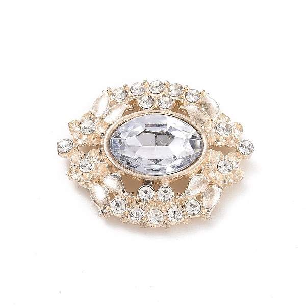 PandaHall Acrylic Cabochons, with Golden Tone Alloy Rhinestone Finding, Oval, Clear, 29.5x25x5mm Acrylic Oval Clear
PandaHall Acrylic Cabochons, with Golden Tone Alloy Rhinestone Finding, Oval, Clear, 29.5x25x5mm Acrylic Oval Clear