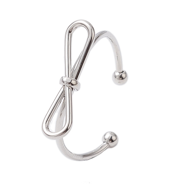 PandaHall Rack Plating Brass Finger Rings, Long-Lasting Plated, Lead Free & Cadmium Free, Bowknot, Platinum, US Size 6 1/2(16.9mm) Brass...
PandaHall Rack Plating Brass Finger Rings, Long-Lasting Plated, Lead Free & Cadmium Free, Bowknot, Platinum, US Size 6 1/2(16.9mm) Brass...