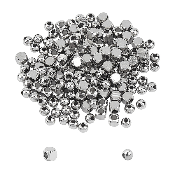 PandaHall Unicraftale 304 Stainless Steel Beads, Cube & Round, Stainless Steel Color, 5x5mm, Hole: 2~3mm, 200pcs/box 304 Stainless Steel...
PandaHall Unicraftale 304 Stainless Steel Beads, Cube & Round, Stainless Steel Color, 5x5mm, Hole: 2~3mm, 200pcs/box 304 Stainless Steel...