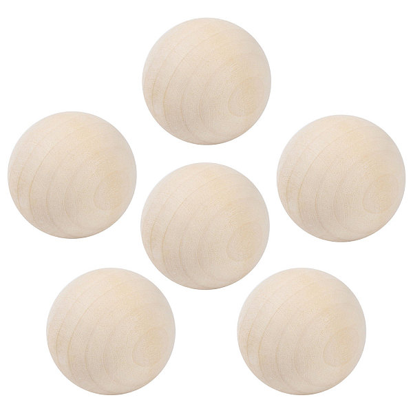 PandaHall Unfinished Wooden Beads, No Hole Round Beads, Floral White, 60mm Wood Round
PandaHall Unfinished Wooden Beads, No Hole Round Beads, Floral White, 60mm Wood Round