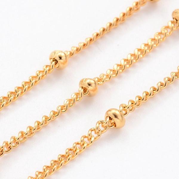 PandaHall Ion Plating(IP) 304 Stainless Steel Twisted Chains, Curb Chains, Soldered, Satellite Chains, with Spool, Rondelle Beads, Golden...
PandaHall Ion Plating(IP) 304 Stainless Steel Twisted Chains, Curb Chains, Soldered, Satellite Chains, with Spool, Rondelle Beads, Golden...