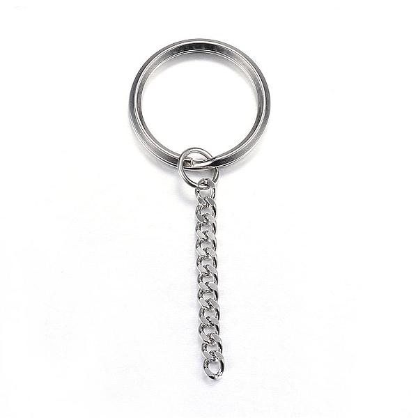 PandaHall 304 Stainless Steel Split Key Rings, Keychain Clasp Findings, Stainless Steel Color, 72mm 304 Stainless Steel Ring
PandaHall 304 Stainless Steel Split Key Rings, Keychain Clasp Findings, Stainless Steel Color, 72mm 304 Stainless Steel Ring
