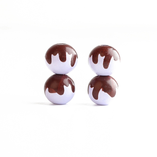 PandaHall Printed Wood Beads, Round with Chocolate Pattern, Thistle, 16mm Wood Round Purple
PandaHall Printed Wood Beads, Round with Chocolate Pattern, Thistle, 16mm Wood Round Purple