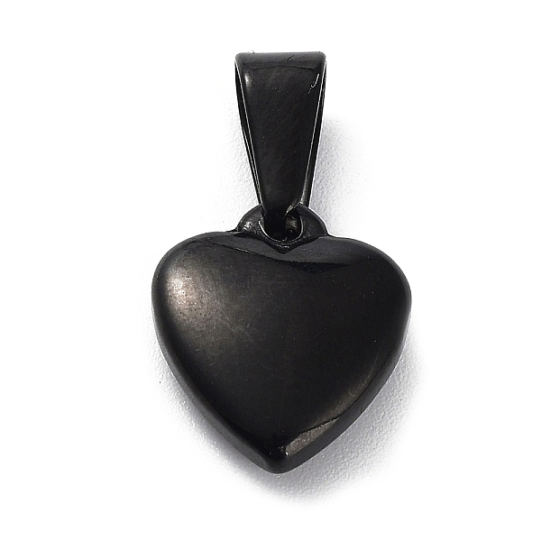 PandaHall Ion Plating(IP) 304 Stainless Steel Pendants, Puffed Heart, Black, 13x11x4mm, Hole: 3x7.5mm 304 Stainless Steel Heart
PandaHall Ion Plating(IP) 304 Stainless Steel Pendants, Puffed Heart, Black, 13x11x4mm, Hole: 3x7.5mm 304 Stainless Steel Heart