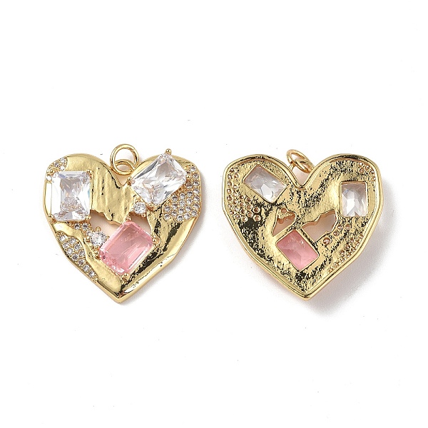 PandaHall Brass Micro Pave Clear Cubic Zirconia Pendants, with Jump Ring and Glass, Heart Charm, Real 18K Gold Plated, 24.5x25x4mm, Hole...
PandaHall Brass Micro Pave Clear Cubic Zirconia Pendants, with Jump Ring and Glass, Heart Charm, Real 18K Gold Plated, 24.5x25x4mm, Hole...