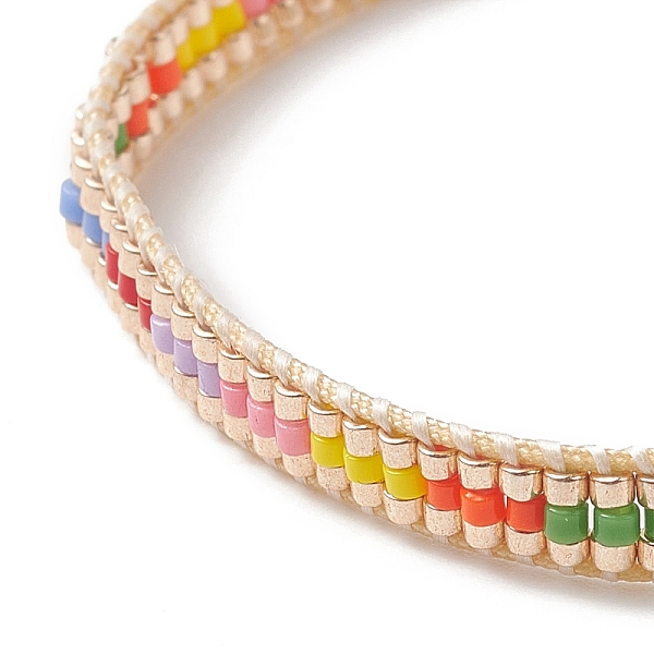PandaHall Handmade Japanese Seed Braided Bead Bracelet, Adjustable Bracelet for Women, PapayaWhip, Inner Diameter: 1-3/4~4-3/8 inch..., Orange
PandaHall Handmade Japanese Seed Braided Bead Bracelet, Adjustable Bracelet for Women, PapayaWhip, Inner Diameter: 1-3/4~4-3/8 inch..., Orange