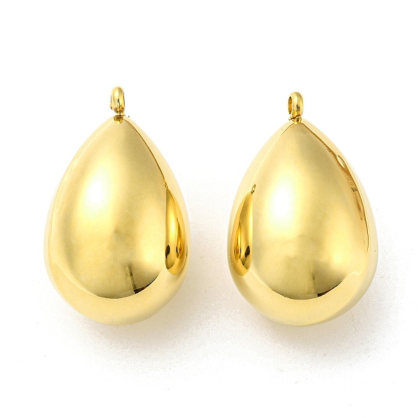 PandaHall 304 Stainless Steel Pendants, Teardrop Charms, Real 14K Gold Plated, 25x15.5mm, Hole: 1.6mm 304 Stainless Steel Teardrop
PandaHall 304 Stainless Steel Pendants, Teardrop Charms, Real 14K Gold Plated, 25x15.5mm, Hole: 1.6mm 304 Stainless Steel Teardrop