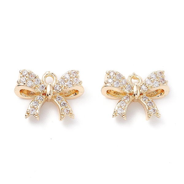 PandaHall 10Pcs Rack Plating Brass Micro Pave Clear Cubic Zirconia Charms, Long-Lasting Plated, Bowknot, Light Gold, 10x13x5mm, Hole: 1.2mm...
PandaHall 10Pcs Rack Plating Brass Micro Pave Clear Cubic Zirconia Charms, Long-Lasting Plated, Bowknot, Light Gold, 10x13x5mm, Hole: 1.2mm...